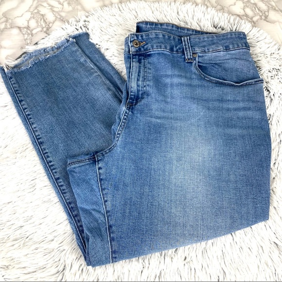 Lucky Brand Ginger Skinny Frayed Hem Light Wash Jeans EUC - Picture 1 of 16